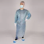 Infektionsschutzkittel N11333-b Einmalkittel