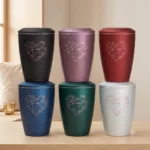 Tierurne Metall Edition Karat, geometrisches Herz