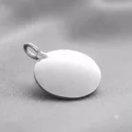Asche Amulette - Silber Gedenk Medaillon Kreis