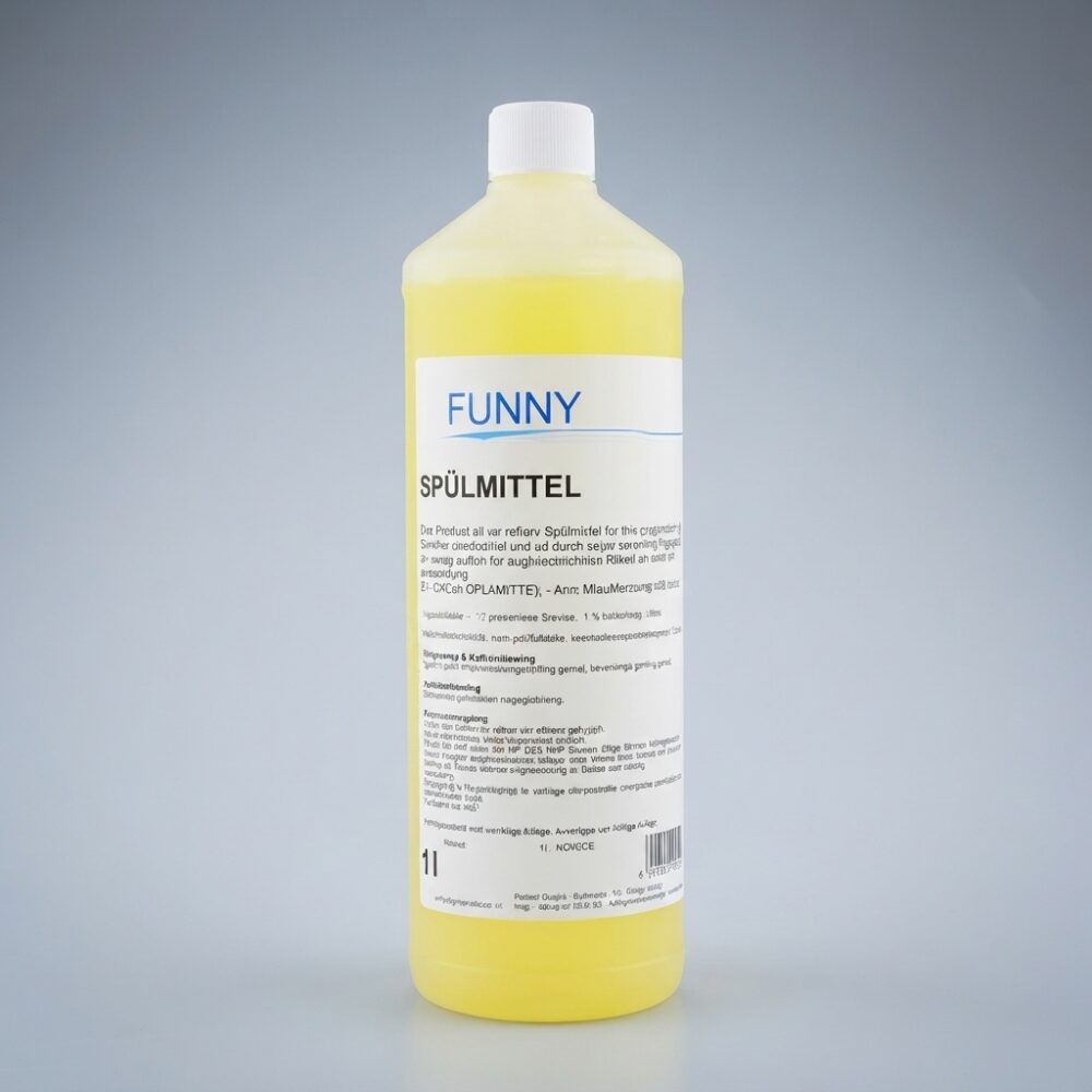 Spülmittel hautmild streifenfrei 1 Liter Flaschen