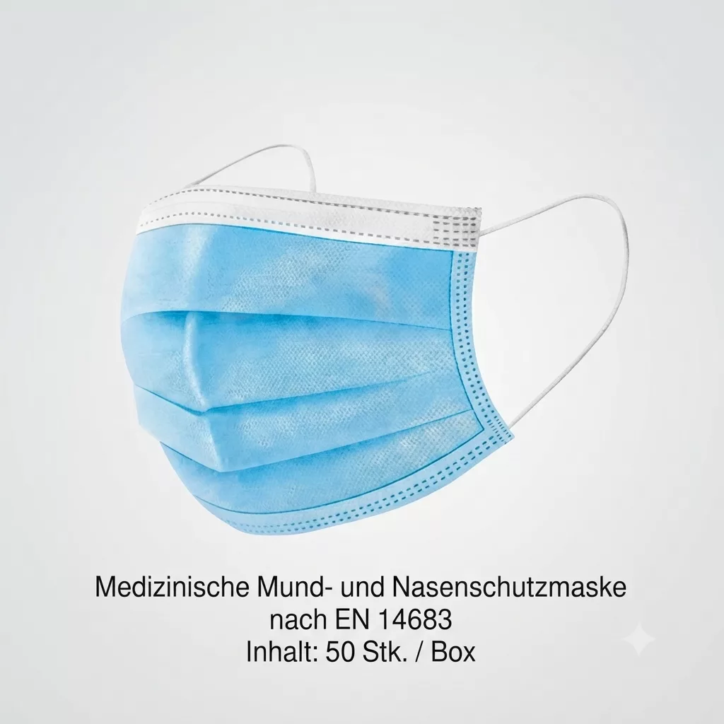 MNS Mund-Nasen-Schutzmaske blau
