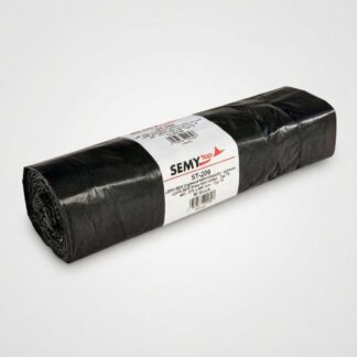 Schwarze Zugbandsäcke 60 Liter