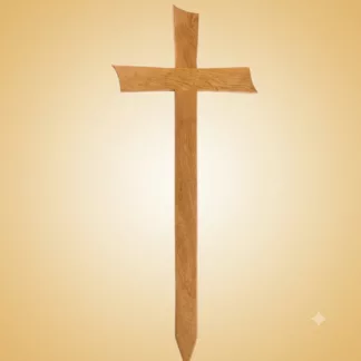 Grabkreuz Eiche L 90 cm