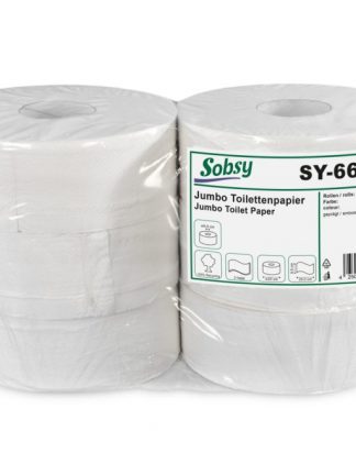 Jumbo Toilettenpapier 2-lagig ø25 cm recycling 6 Rollen
