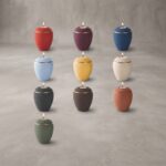 Gedenklicht Edition Colour Line Samtton Keramik 13 cm