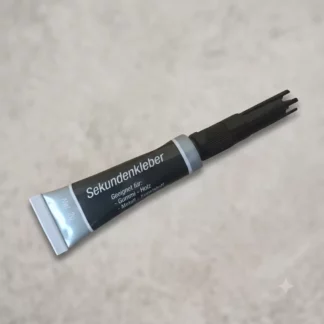Lippenkleber Cyanoacrylat in der praktischen 2g Tube für die professionelle Thanatopraxie und Mundfixierung