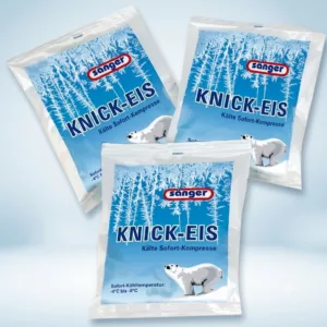 Sofort-Kühlbeutel Knick-Eis mit Velouroberfläche für die Erstversorgung