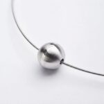 Titanium Gedenk Medaillon, Anhänger Kugel (ohne Kette), Durchmesser: 14 mm