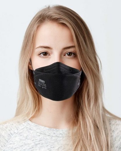 FFP2 Atemschutzmasken Komfort, schwarz