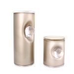 Glas Tierurne Herz - Cappuccino - mittlere Urne