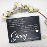 Gedenktafel „Herzchen“ aus Naturschiefer - Laser-Gravur - Wetterbeständig - 20 x 15 cm, 30 x 20 cm - Tiergrabstein für drinnen & draußen