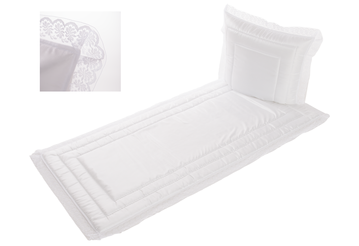 Satin-Deckengarnitur 150 g/m²