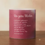 Lampionkerze „Von guten Mächten“: Ein Licht voller Hoffnung und Trost