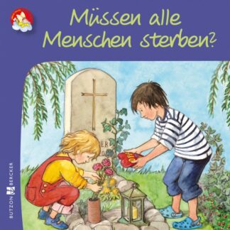 Farbenfroh illustriertes Mini-Buch Sterben und Tod einfühlsam für Kinder erklärt aus der Reihe Minis