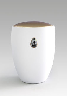 Keramikurne - Remember Me, Kraftstein "Obsidian"