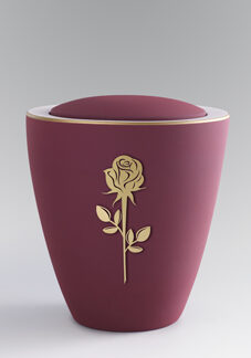 Keramikurne - Modena Ceramica, Samtton "Burgund"