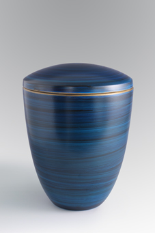 Keramikurne - Tosca Ceramica, "Pazifikblau"
