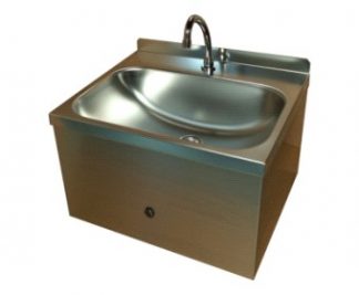 Handwaschbecken S 550 aus Edelstahl 1.4301 - Einrichtung für Bestatter