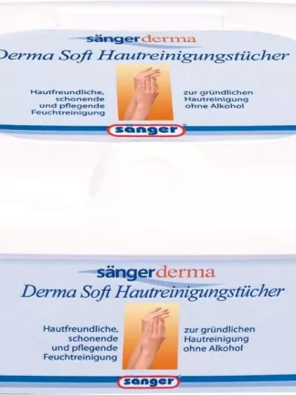Leerbox für Derma Soft Hautreinigungstücher