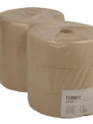 Jumbo-Toilettenpapier, 1-lagig Recycling grau, Ø 25 cm, 6 Rollen nicht perforiert