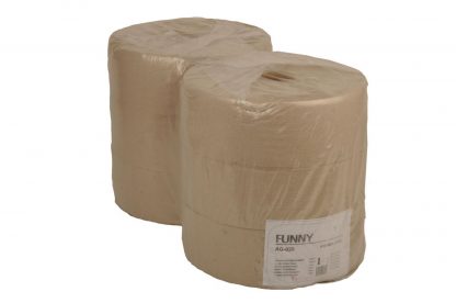 Jumbo-Toilettenpapier, 1-lagig Recycling grau, Ø 25 cm, 6 Rollen nicht perforiert