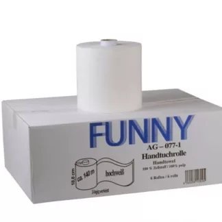 2-lagig, 19cm, 140m, hochweiß 6 Rollen