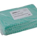 Semy Wash,grün, Putztuch, 38x60cm 6x50 Tücher