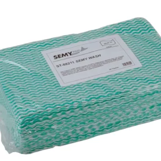 Semy Wash,grün, Putztuch, 38x60cm 6x50 Tücher