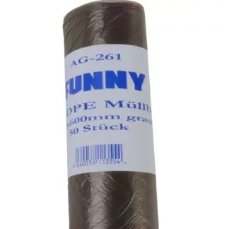 500x600mm, ca. 30 Liter, grau 20x50 Stk