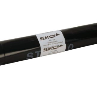 380+320x1.100mm, Typ80 extra, ca. 110 Liter, mit PP-Band, 1-seitig bed., schwarz 15x10 Stk