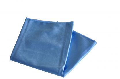 Universal Glaspolier & Bodentuch blau, 50x60cm 10x20 Stück