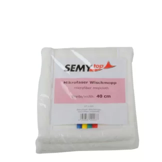 Mikrofaser Wischmopp, weiss, 40 cm 50