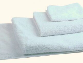 Handtuch 70x140 cm, weiß, 100% Baumwolle 25 Stück