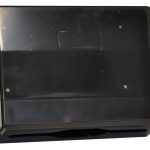 Papierhandtücher Spender, Format: 210 x 265 x 105 mm, für 250 Papierhandtücher, schwarz