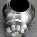 Midi Urne "Pfote", Format: 85 x 70 x 70 mm