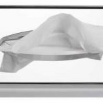 Kosmetiktücher Spender, Tisch- und Wandspender, chrom