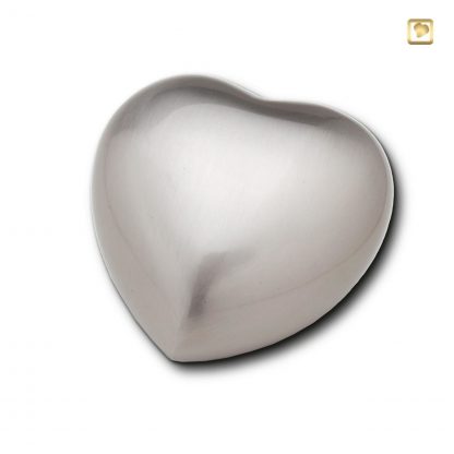 Metall Mini-Urne Herz. Herz Urnen für Menschen, Urne in Herzform