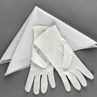 Sargträger Grifftücher 12 Stück, weiß