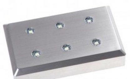 LED Leuchtsockel für Gedenkkristalle, Format: 100 x 60 x 20 mm;