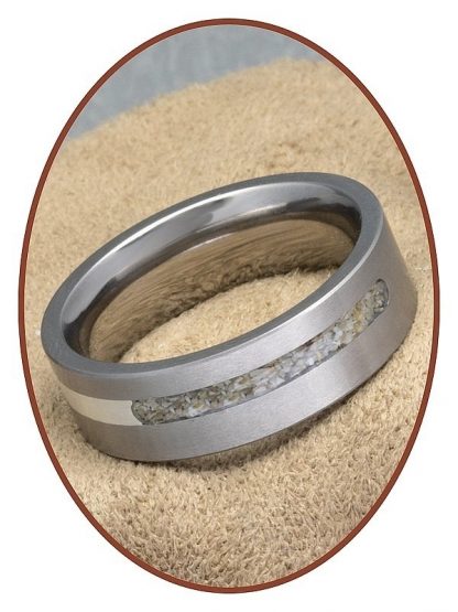 Titan - Silber Asche Ring;