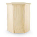 Nadelholzurne sechseckig gewachst